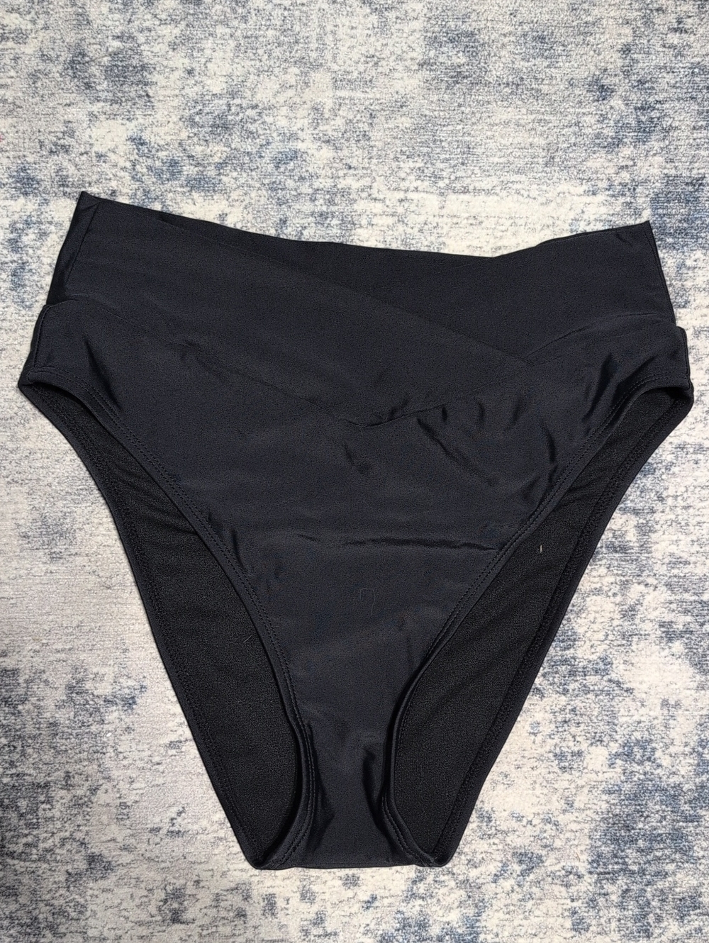 Salt Life Black High-Waist Bikini Bottoms